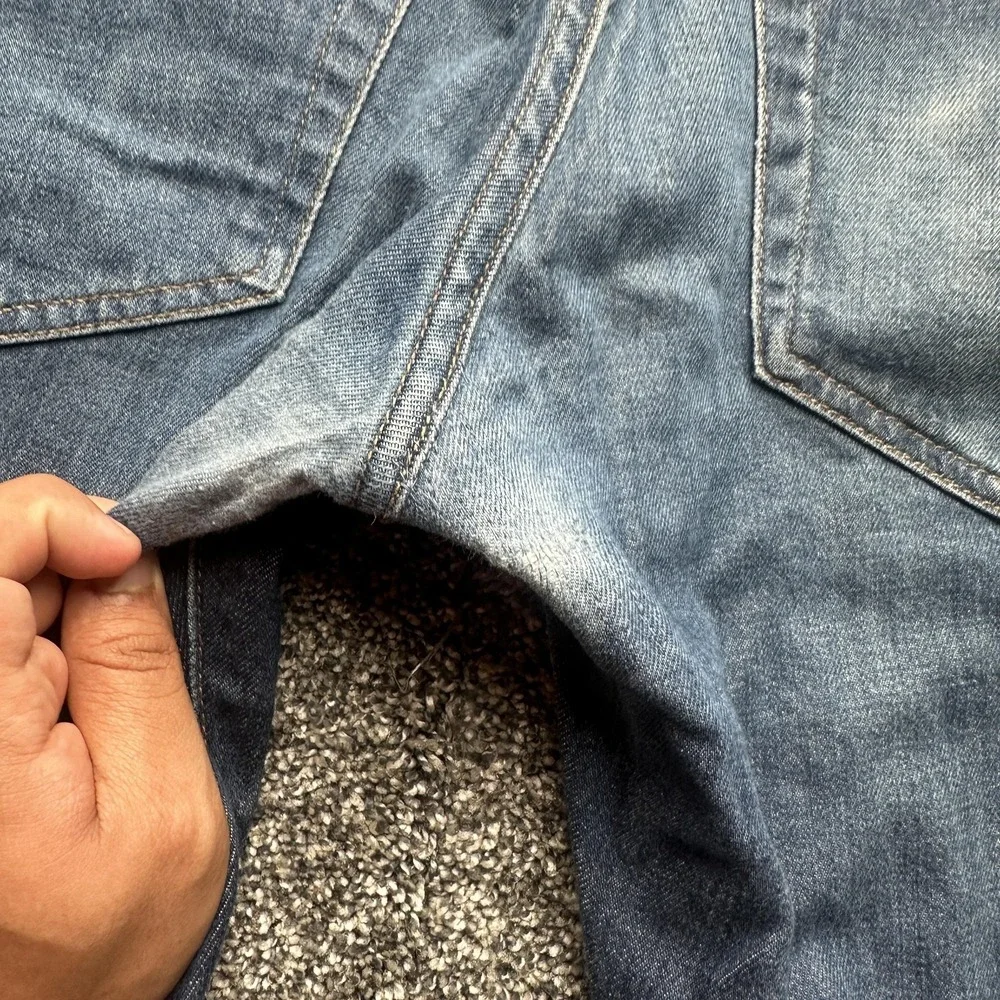 AG Adriano Goldschmied The Tellis Jeans Mens 32x32‎ Blue Slim Straight Zip Fly